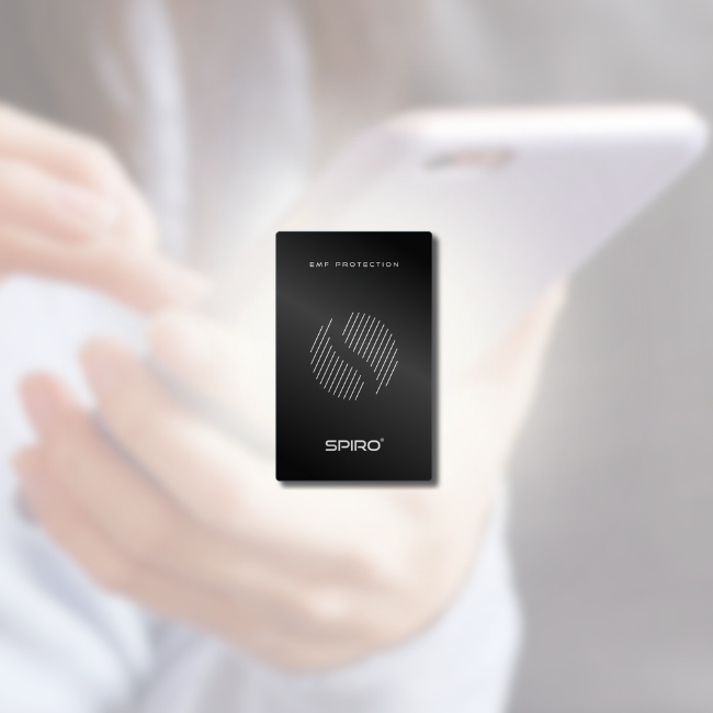 Spiro Advanced EMF Filtering Radiation and CellPhone Performance Enhancement - SPIRO CARD