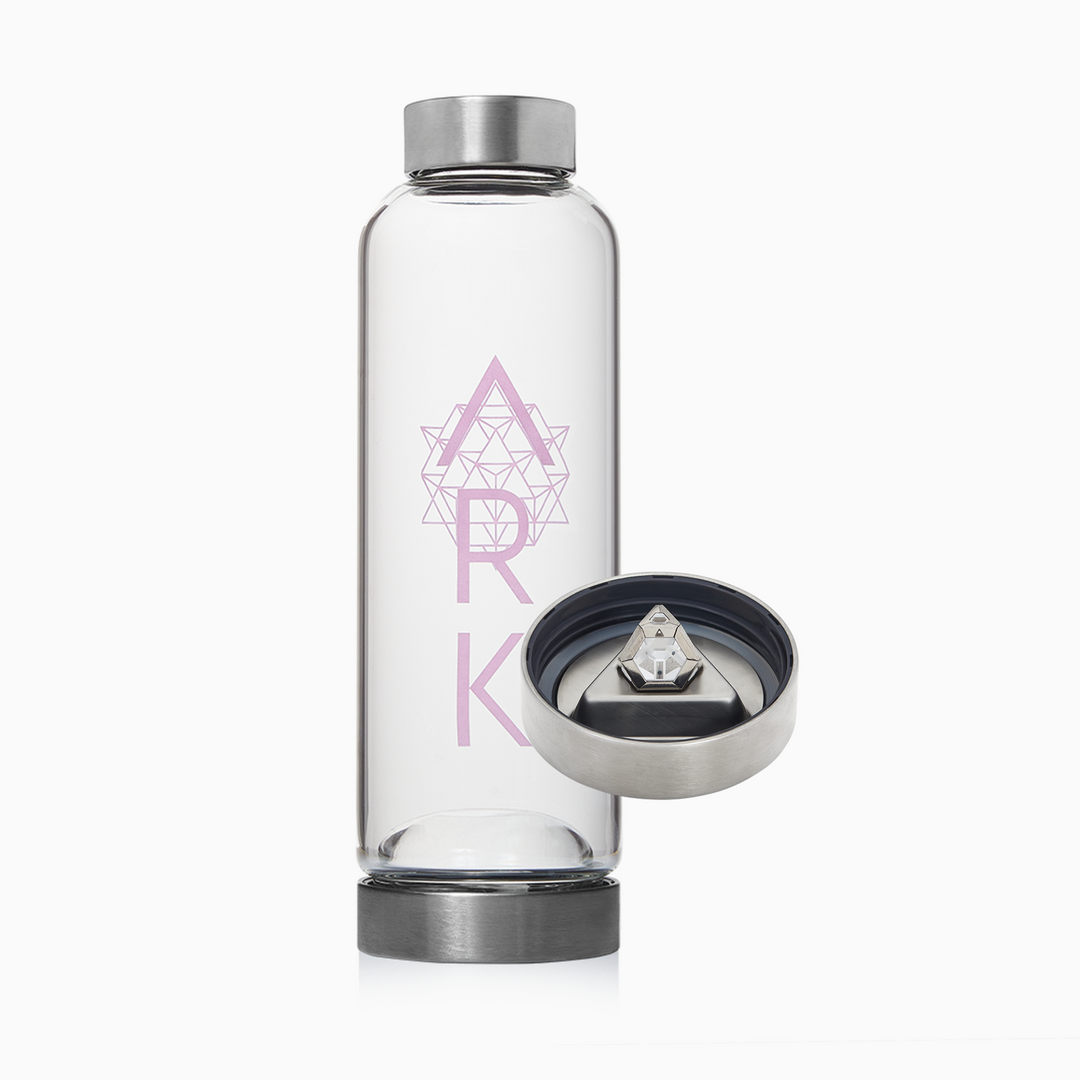 ARK Crystal & Purple Water Bottle - Set