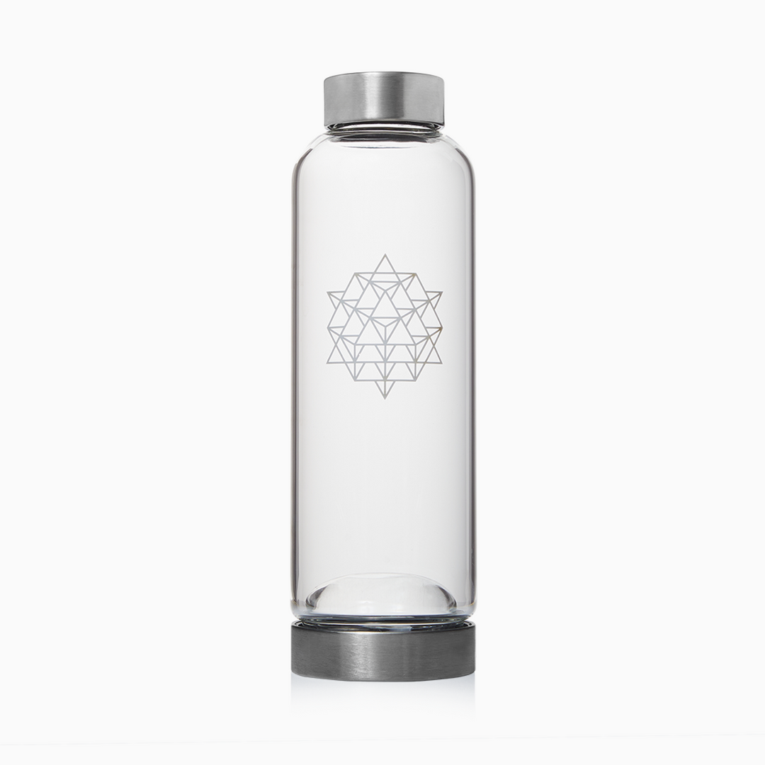 ARK Crystal Water Bottle - White