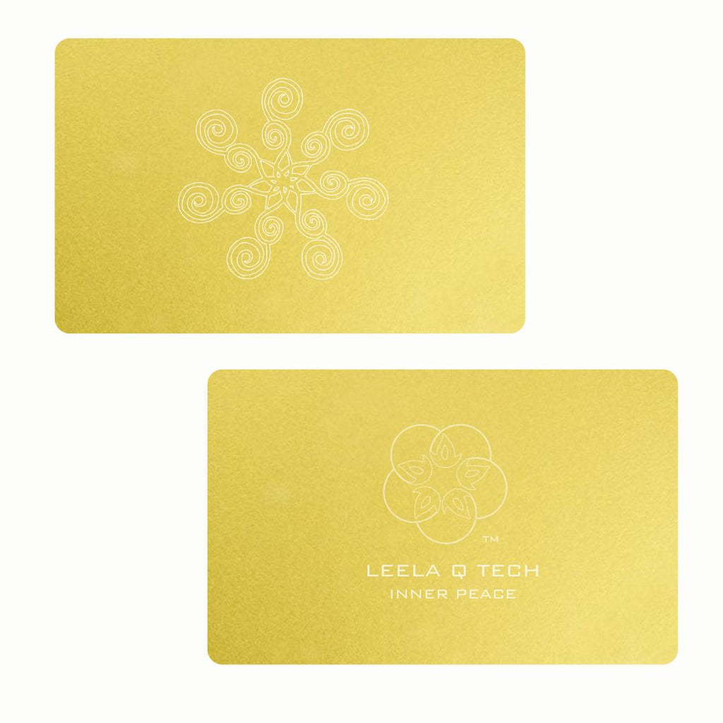 Leela Quantum Tech | Inner Peace Frequency Card – Gaia Marketplace