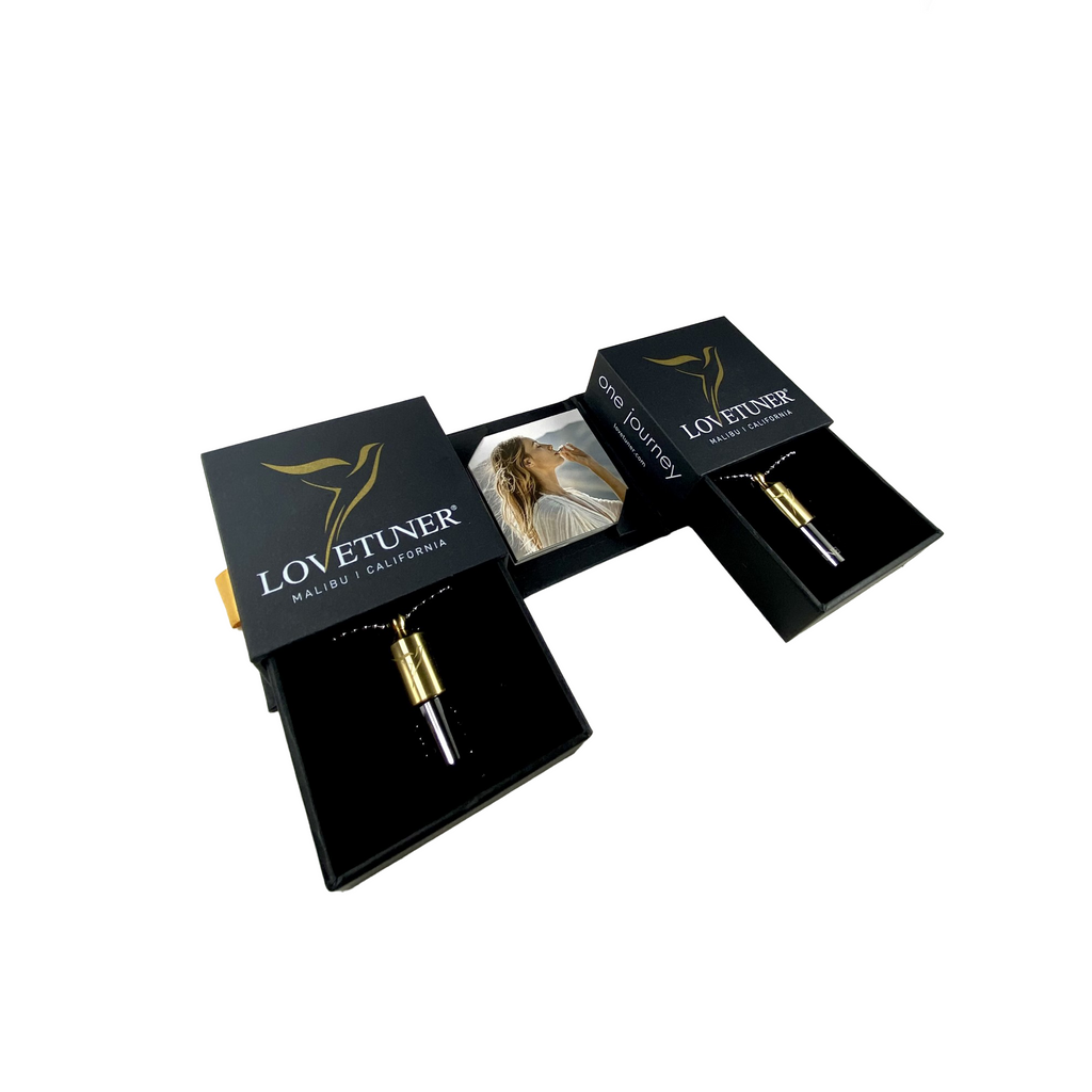 Lovetuner Duet Box with 2 Bronze Lovetuners - Reduces Stress