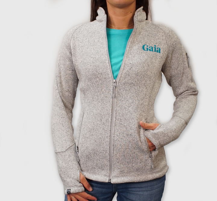 Gaia | Embroidered Fleece Jacket - Women's